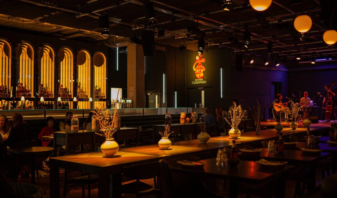 Patina event space and bar, Edinburgh