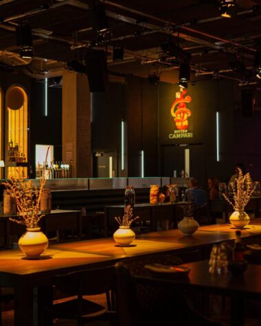 Patina event space and bar, Edinburgh